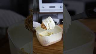 材料3つ！レアチーズケーキ作り方！#food