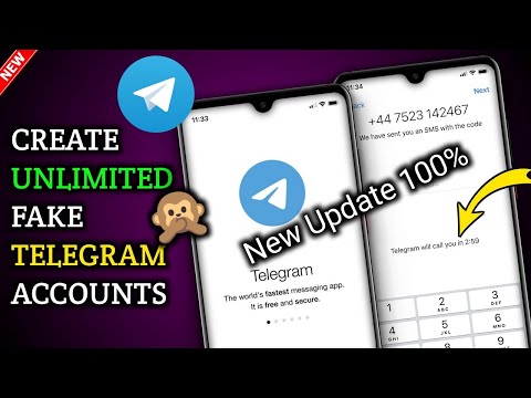 How to use Telegram without phone number | Fake telegram account |💯 working