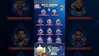 "🔥 Mumbai Indians - IPL 2020 Champions! 🏆  #MIChampion #OneFamily #IPL2020 #MumbaiIndians"