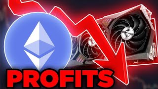 ETH Mining Revenue Nearing Unprofitable at home