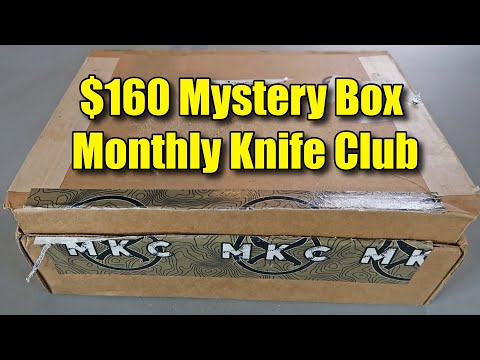 I Bought $160 Mystery Box From Monthly Knife Club Subscription Box