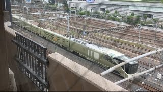 【団体臨時列車四季島で行く春~秋の旅(長野コース)】【8011M】E001形がTRAIN SUITE 四季島としてさいたま新都心駅4番線を通過　2025年7月12日