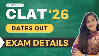 CLAT 2026 Dates Out | CLAT 2026 Preparation