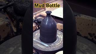 DIY Craft Making of a mud Bottle. #mudart #shorts