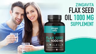 Zingavita flaxseed oil