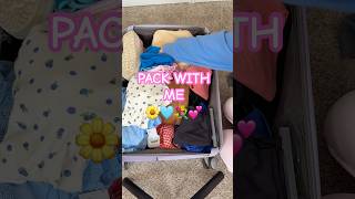 pack with me 🌼🩵💐💕 #lisi #travel #preppy