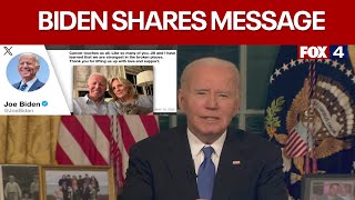 Former President Joe Biden on his cancer diagnosis