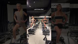 Two friends at the gym..
