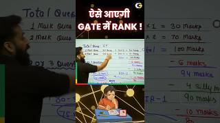 Rank ऐसे आती है 😳😳😳| #gauravbabu #gblions #gate2025  #shorts #examstrategy #ranked #gatetips