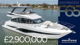 2025 Princess F65 | FOR SALE NOW in Swanwick, UK