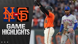 Mets vs. Giants Game Highlights (7/25/25) | MLB Highlights