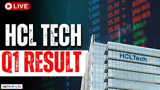 HCL Tech Press Conference Live: HCL Tech Share Price | HCL Tech Q1 Result