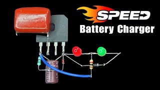 Diy Super Fast 3.7V Battery Charger With Indicator
