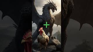 Chicken and Dragon HYBRID | MasterAI #hybrid #chicken #dragon