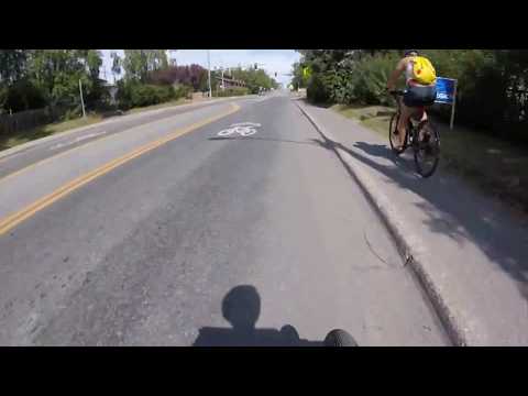 7 7 17 biking chester creek to downtown 8x speed