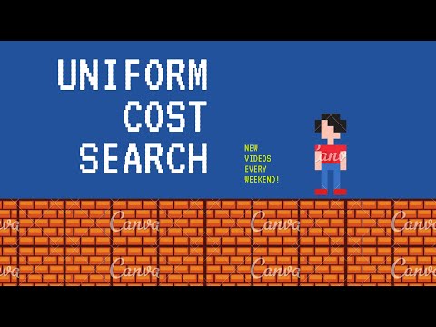 Uniform cost search with python code walkthrough