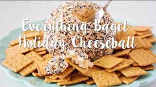 Everything Bagel Seasoning Cheeseball Recipe