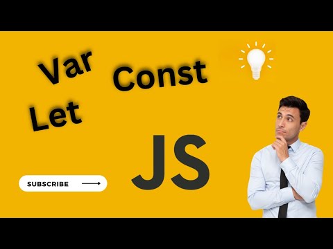 Let, Var and const keyword in JavaScript.