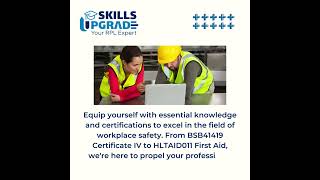Empower Your Career with SkillsUpgrade's Certificate of Accredited Safety Certification Courses.🌟