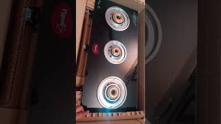 Pigeon Popular Cooktop Glass Manual Gas Stove (3 Burners)#pigeon #gasstoves