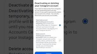 instagram account delete kaise kare permanently..#instagramaccountdeleteproblem