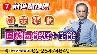 新未來股 固態氫能源+儲能｜謝明欽分析師｜【前進關鍵碼】20250210｜三立iNEWS