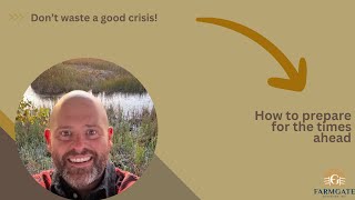 Don't waste a good crisis - CFO advice for downturns.