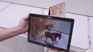 混合擴增實境技術 AR (Augmented Reality) 示範片段(1)