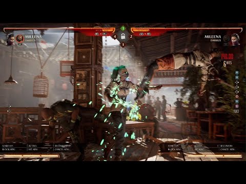 Mileena-Darrius combo off backthrow and armor