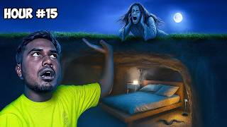 24 Hours Living Inside Underground Survival Bunker Challenge | Mad Brothers