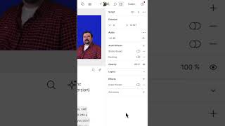 SPEED UP or SLOW DOWN Clips in Descript Tip 004 #descript #clipspeed