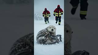 Rescuing an otter… and witnessing a little miracle