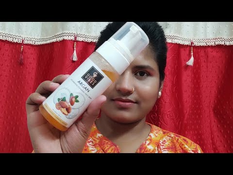 GOOD VIBES ARGAN NOURISHING FOAMING FACE WASH REVIEW #goodvibes#facewash#theprettygirl#5minutereview
