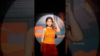 Felt like an orange 🍊 in this dress 😋❤️  || Iswarya Menon ||