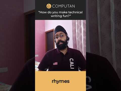 See how Computan's Technical Content Writer makes his writing process fun. How do you do that?