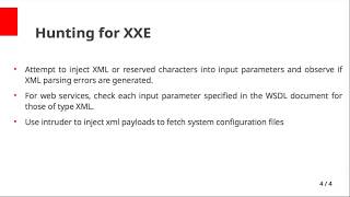 Hunting for XXE Vulnerability