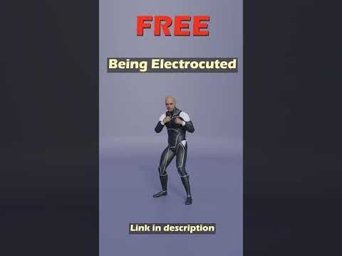 Being Electrocuted. Free Mixamo animation for Daz Studio's Genesis 9.