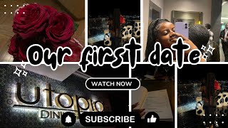Our First Date Introduction Vlog😍.      #southafrica #capetown #datenight #young #love #fyp 
