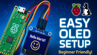 Raspberry Pi Pico OLED Display Setup: Easy MicroPython Tutorial (I2C/SSD1306)