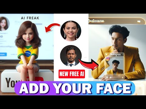 Add YOUR FACE on ai trending images / FREE AI  🔥