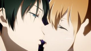 Himari x Aoi Sweet Romantic Kiss😘 Scene😍|| Demon Prince of Momochi House || Anime Kiss Scene @a-kun_
