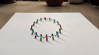 Easy 3D drawing #drawing