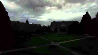 quad flying around the quad