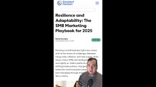 📱 Social Media & AI Drive Growth for New SMBs: Constant Contact's 2024 Report 📊