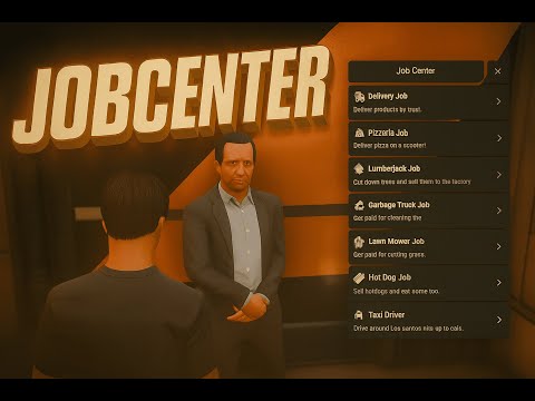 Steff Jobcenter QBCore (ox supported)