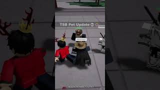 TSB Pet Update 💀😭 #roblox #strongestbattlegrounds #saitamabattlegrounds #kj