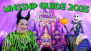 Mickey's Not So Scary Halloween Party Guide & Complete Food Menu | MNSSHP 2025 | Disney World