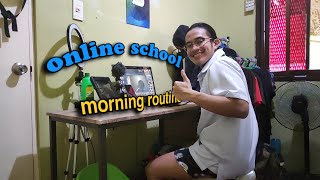 my epic online school morning routine