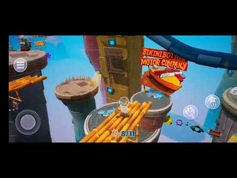 SpongeBob BFBB поиск золотых рулей и лопаток