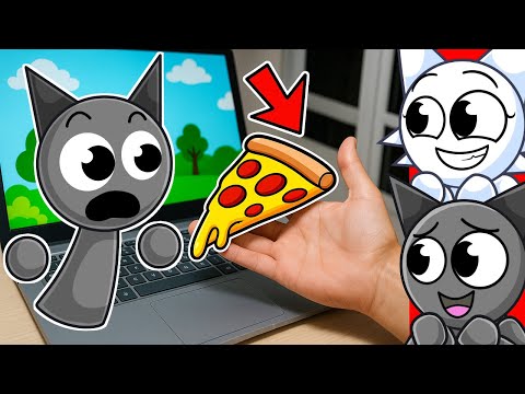 Gray Wants PIZZA!! (Sprunki Animation)